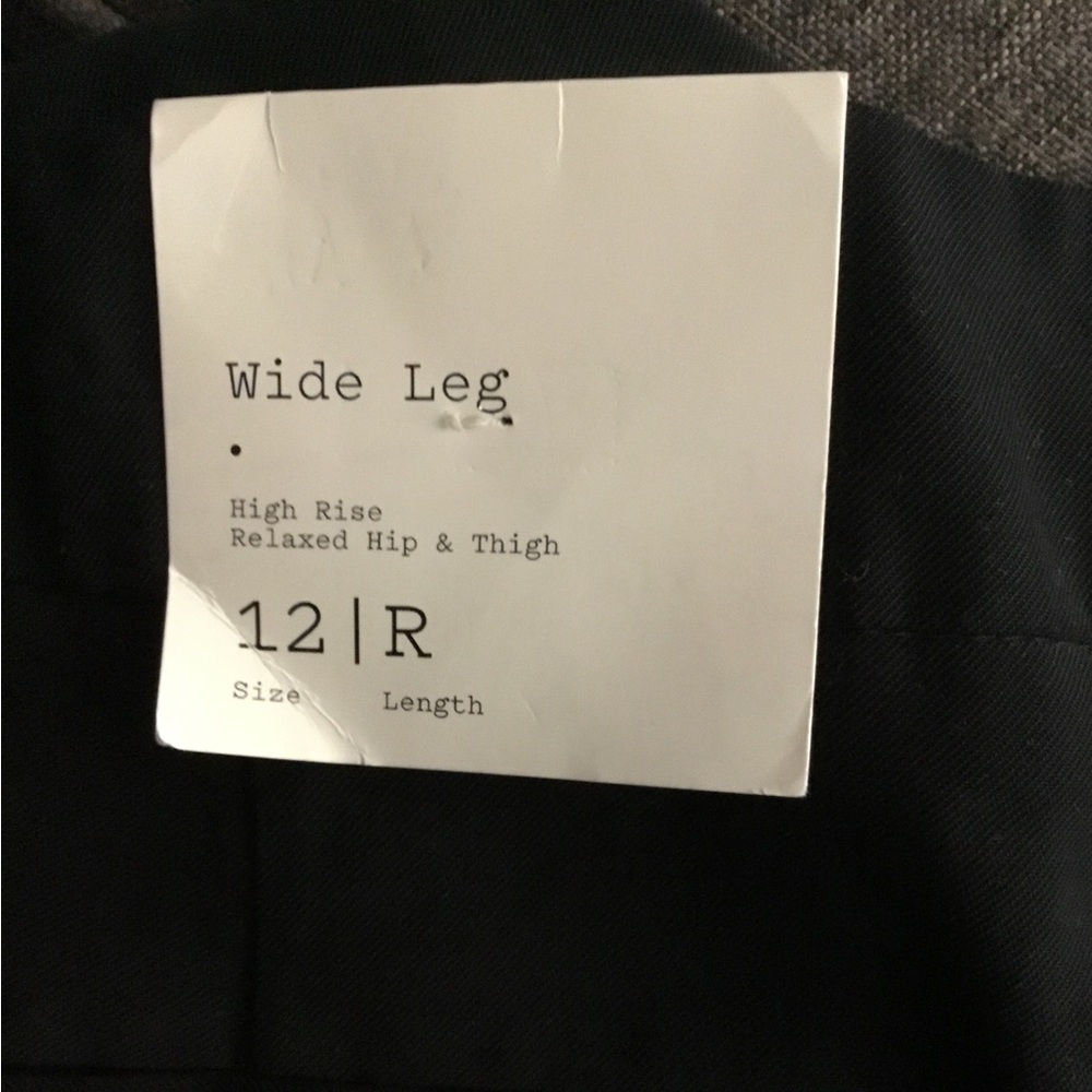 Women’s high rise wide leg trousers - Picture 3 of 3